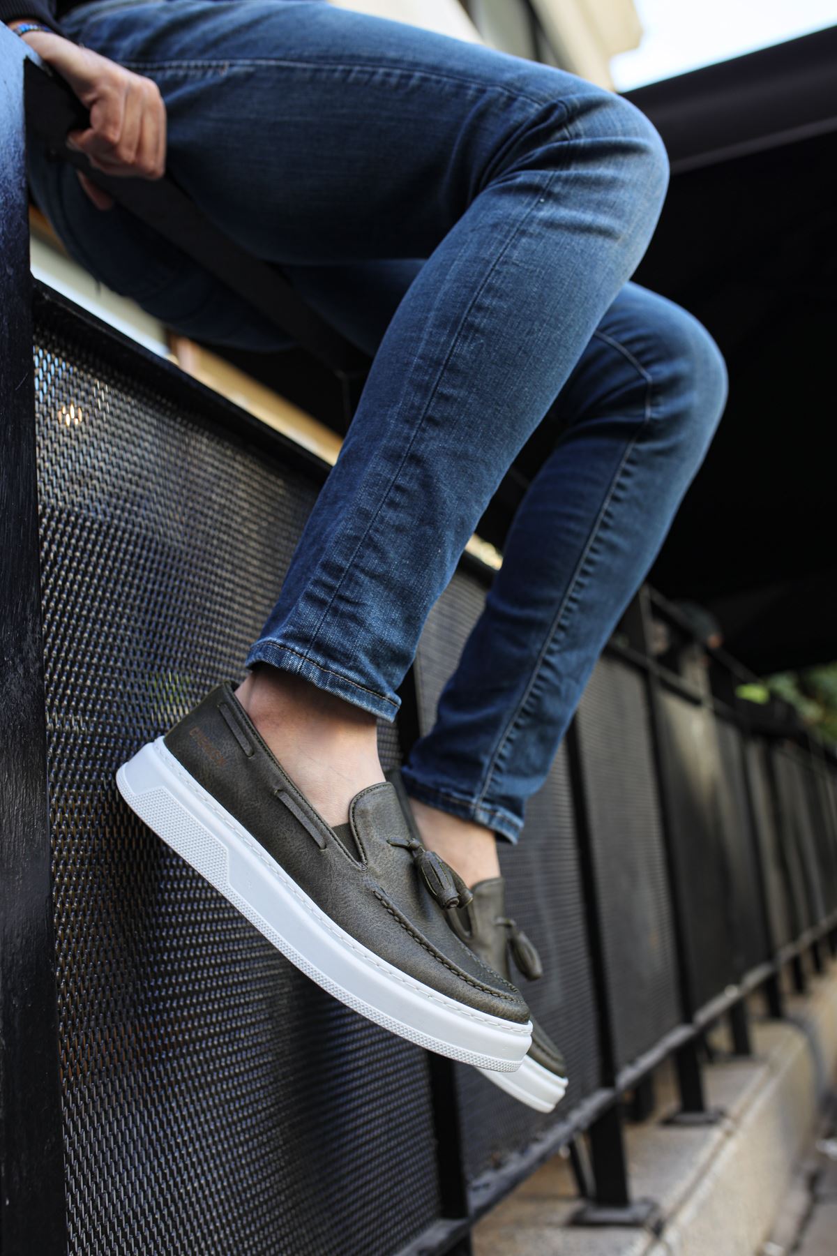 ch127-cbt-loafer-x-erkek-aya-24686_3 CH127 - CBT Loafer-X Erkek Ayakkabı HAKI - Görsel 3