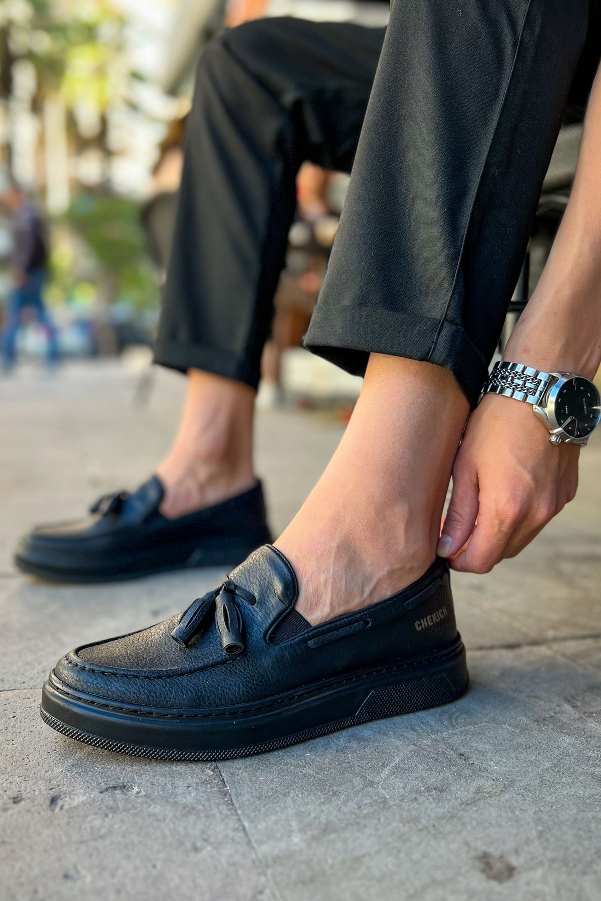 ch127-fst-loafer-x-erkek-aya-24690_2 CH127 - FST Loafer-X Erkek Ayakkabı SIYAH - Görsel 2