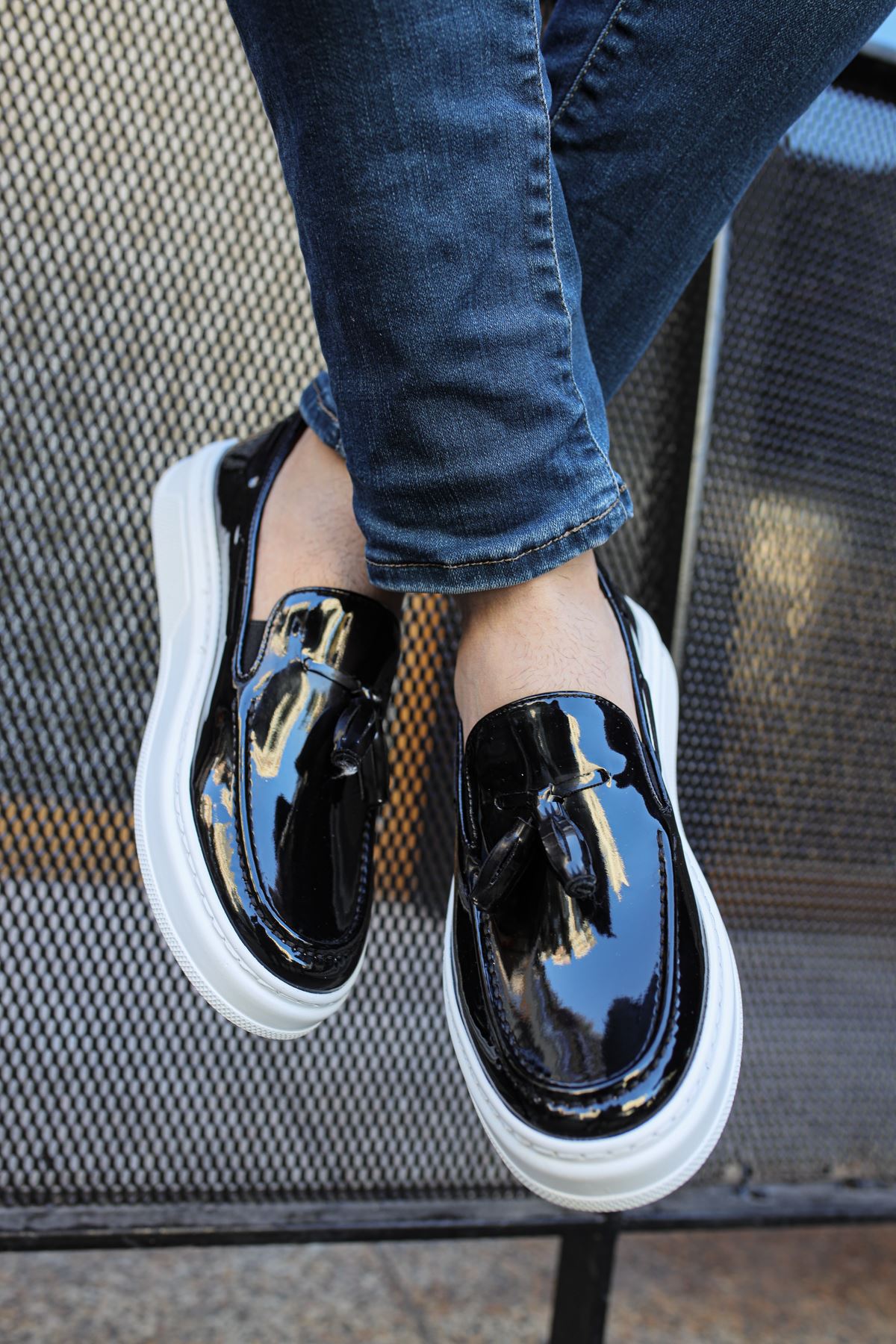 ch127-rbt-loafer-x-erkek-aya-24691_3 CH127 - RBT Loafer-X Erkek Ayakkabı SIYAH - Görsel 3