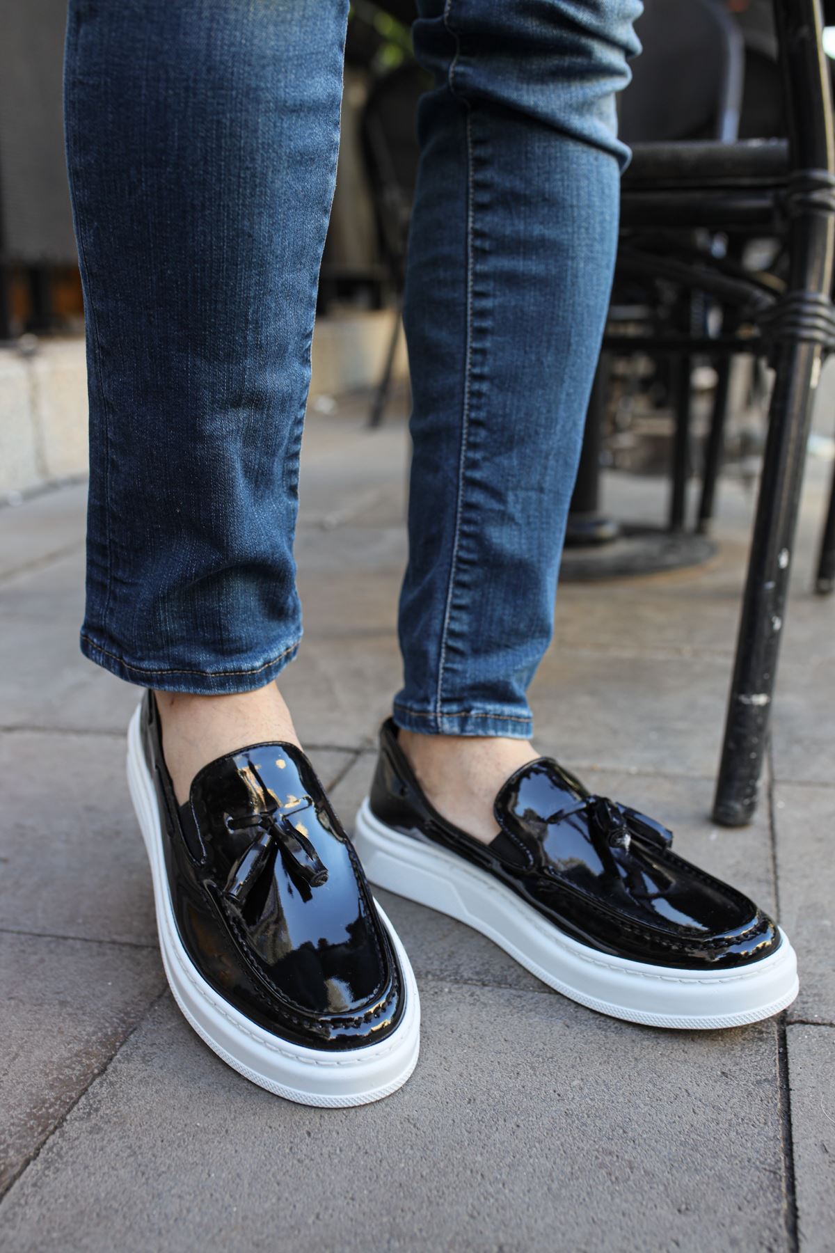 ch127-rbt-loafer-x-erkek-aya-24691_4 CH127 - RBT Loafer-X Erkek Ayakkabı SIYAH - Görsel 4