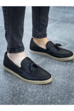 CH141 - HT Croco Erkek Ayakkabı SIYAH - Görsel 2