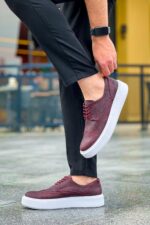 CH149 - CBT Changer Over Erkek Ayakkabı BORDO - Görsel 3