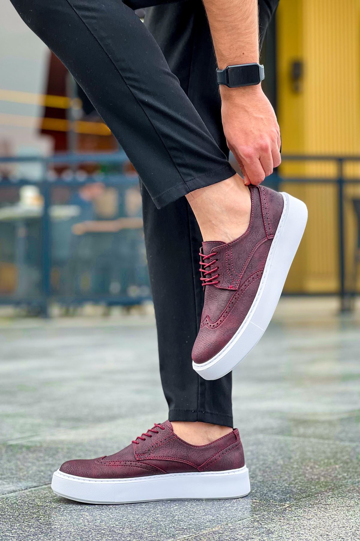 ch149-cbt-changer-over-erkek-24730_3 CH149 - CBT Changer Over Erkek Ayakkabı BORDO - Görsel 3