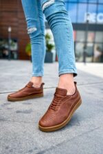 CH157 - CKT Retro Erkek Ayakkabı TABA - Görsel 2