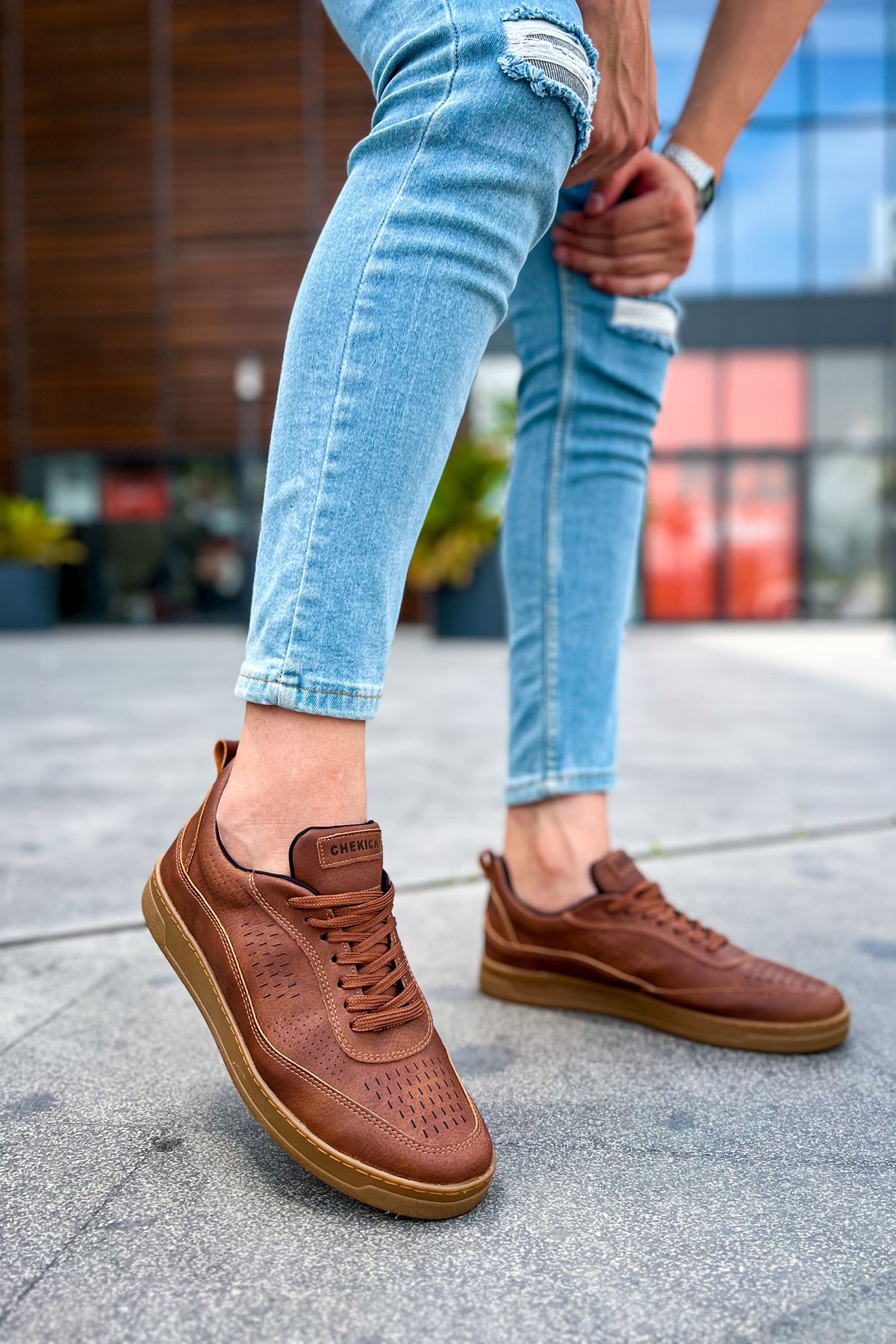 ch157-ckt-retro-erkek-ayakka-24765_3 CH157 - CKT Retro Erkek Ayakkabı TABA - Görsel 3