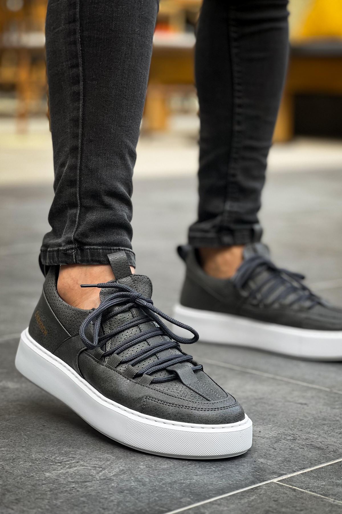 ch159-cbt-saturn-erkek-ayakk-24768_2 CH159 - CBT Saturn Erkek Ayakkabı ANTRASIT - Görsel 2