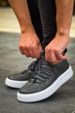 CH159 - CBT Saturn Erkek Ayakkabı ANTRASIT - Görsel 4