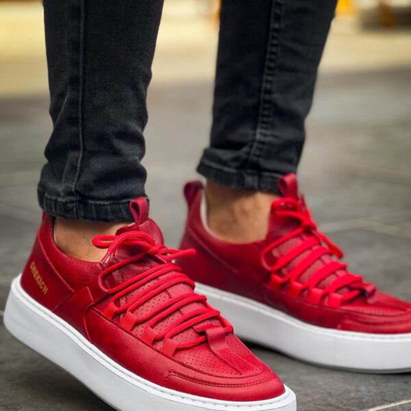 CH159 - CBT Saturn Erkek Ayakkabı KIRMIZI