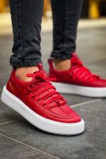 CH159 - CBT Saturn Erkek Ayakkabı KIRMIZI - Görsel 3