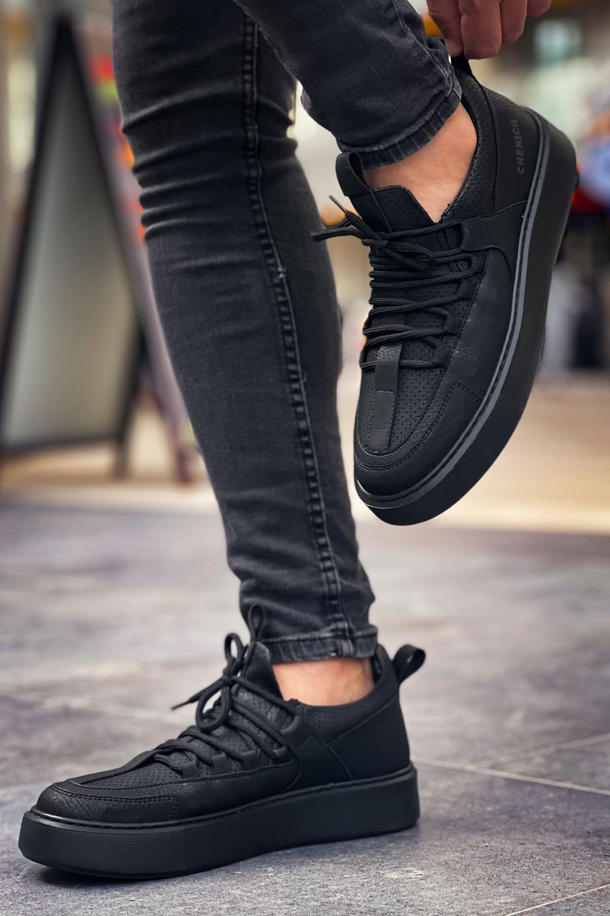 ch159-cst-saturn-erkek-ayakk-24774_3 CH159 - CST Saturn Erkek Ayakkabı SIYAH - Görsel 3