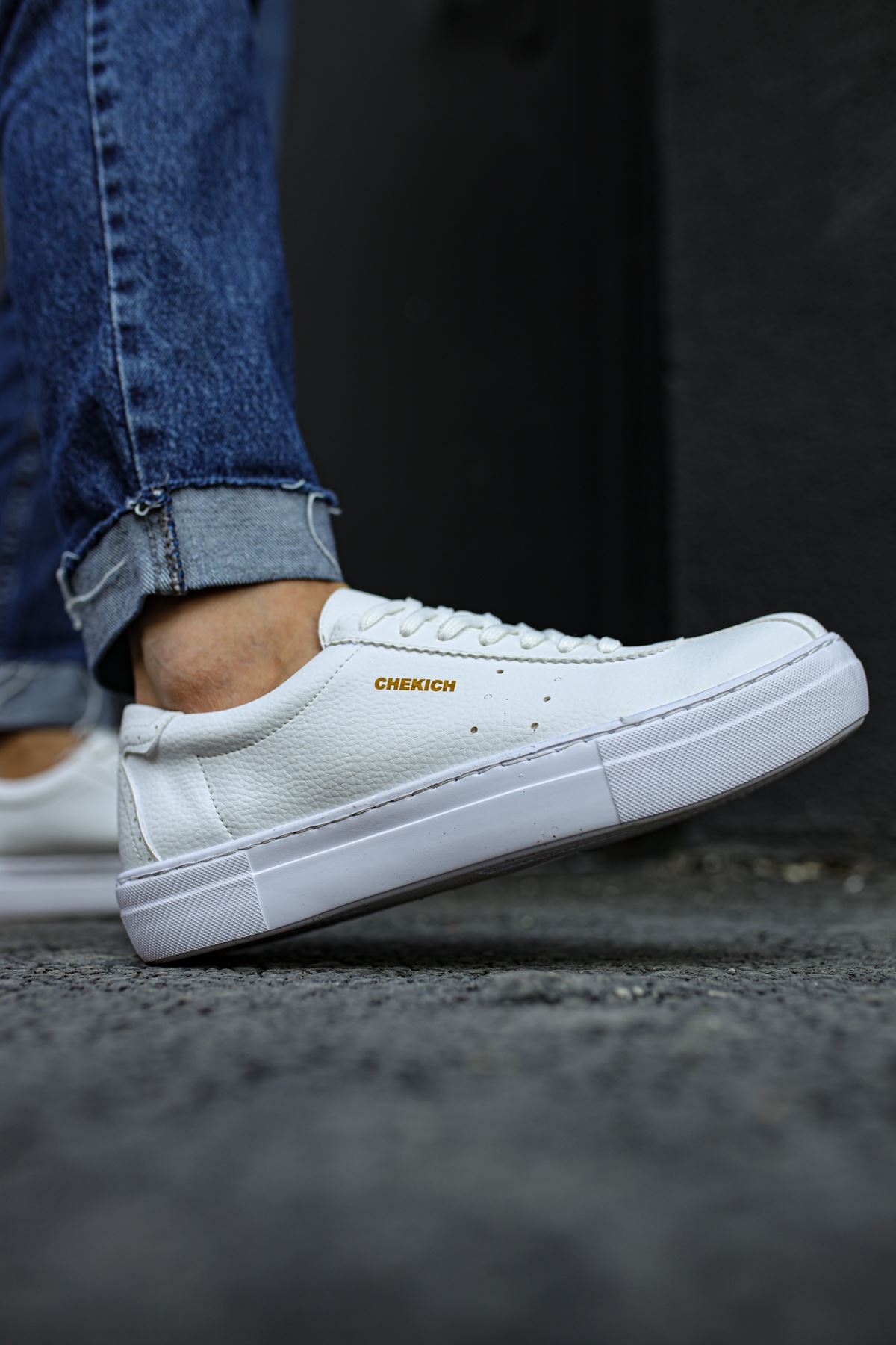 ch163-cbt-erkek-ayakkabi-be-24775_3 CH163 - CBT Erkek Ayakkabı BEYAZ - Görsel 3