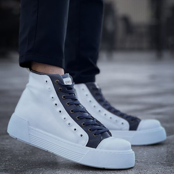 CH167 - GBT Blazer Erkek Bot BEYAZ/ANTRASIT