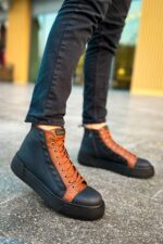 CH167 - GST Blazer Erkek Bot SIYAH/TABA - Görsel 2