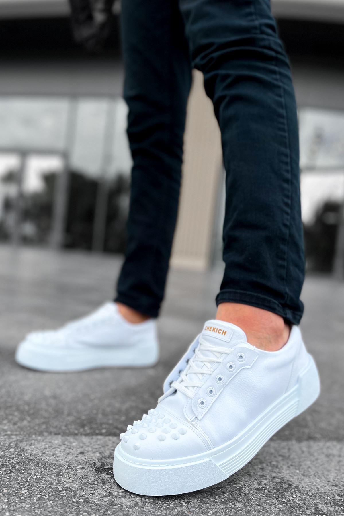 ch169-cbt-thorn-erkek-ayakka-24790_2 CH169 - CBT Thorn Erkek Ayakkabı BEYAZ - Görsel 2