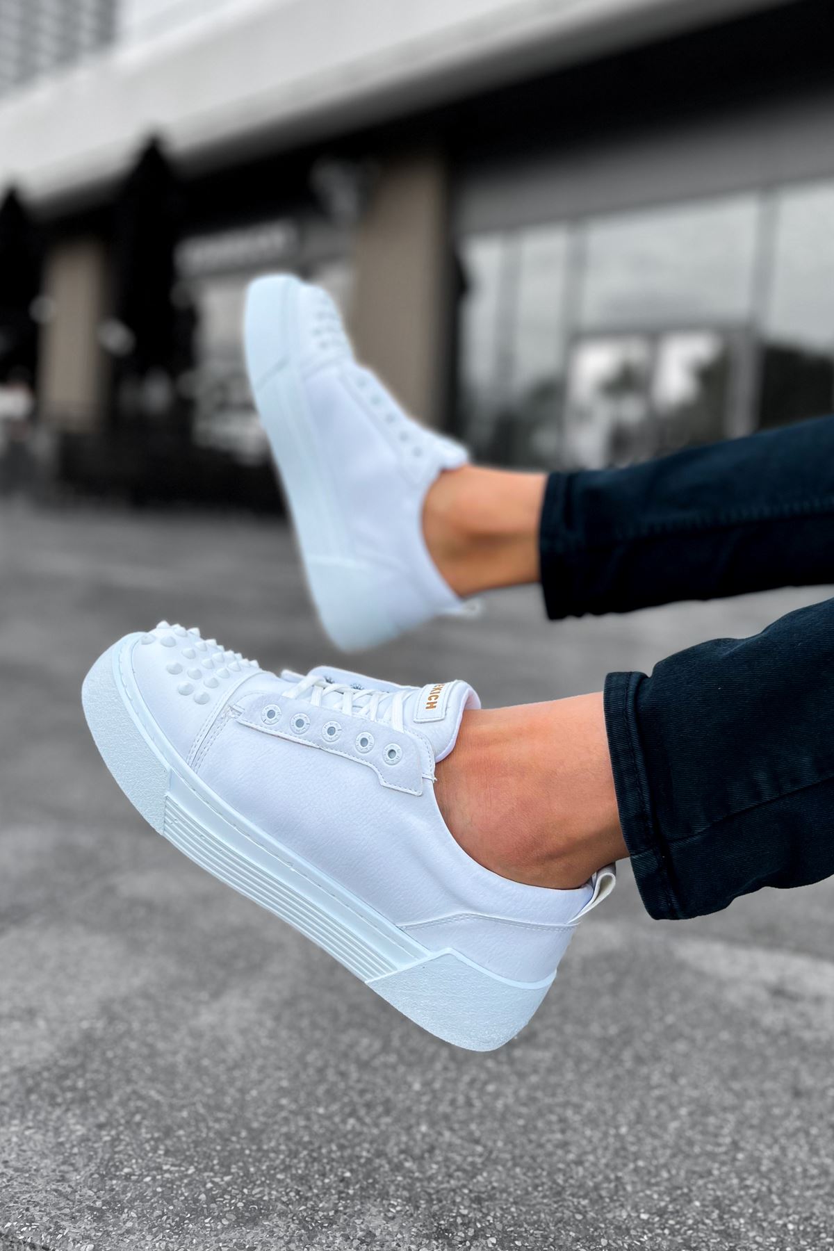 ch169-cbt-thorn-erkek-ayakka-24790_5 CH169 - CBT Thorn Erkek Ayakkabı BEYAZ - Görsel 5