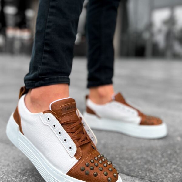 CH169 - CBT Thorn Erkek Ayakkabı TABA/BEYAZ