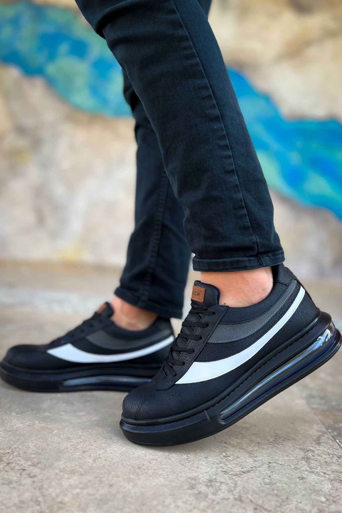 ch172-ariosa-rrt-erkek-ayakk-24807_2 CH172 - Ariosa RRT Erkek Ayakkabı SIYAH - Görsel 2