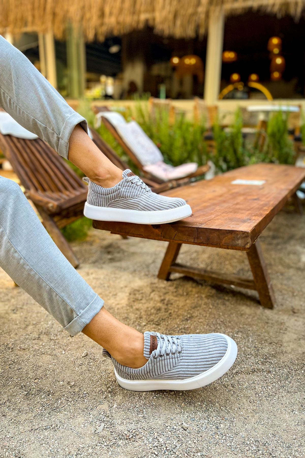 ch173-kbt-velluto-erkek-ayak-24809_3 CH173 - KBT Velluto Erkek Ayakkabı ANTRASIT - Görsel 3