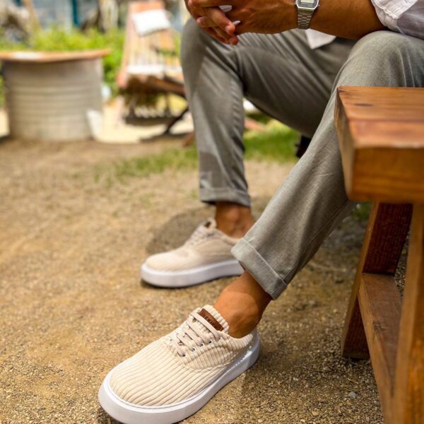 CH173 - KBT Velluto Erkek Ayakkabı BEYAZ