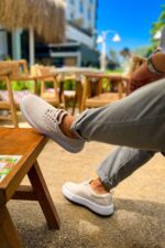 CH173 - KBT Velluto Erkek Ayakkabı BEYAZ - Görsel 3