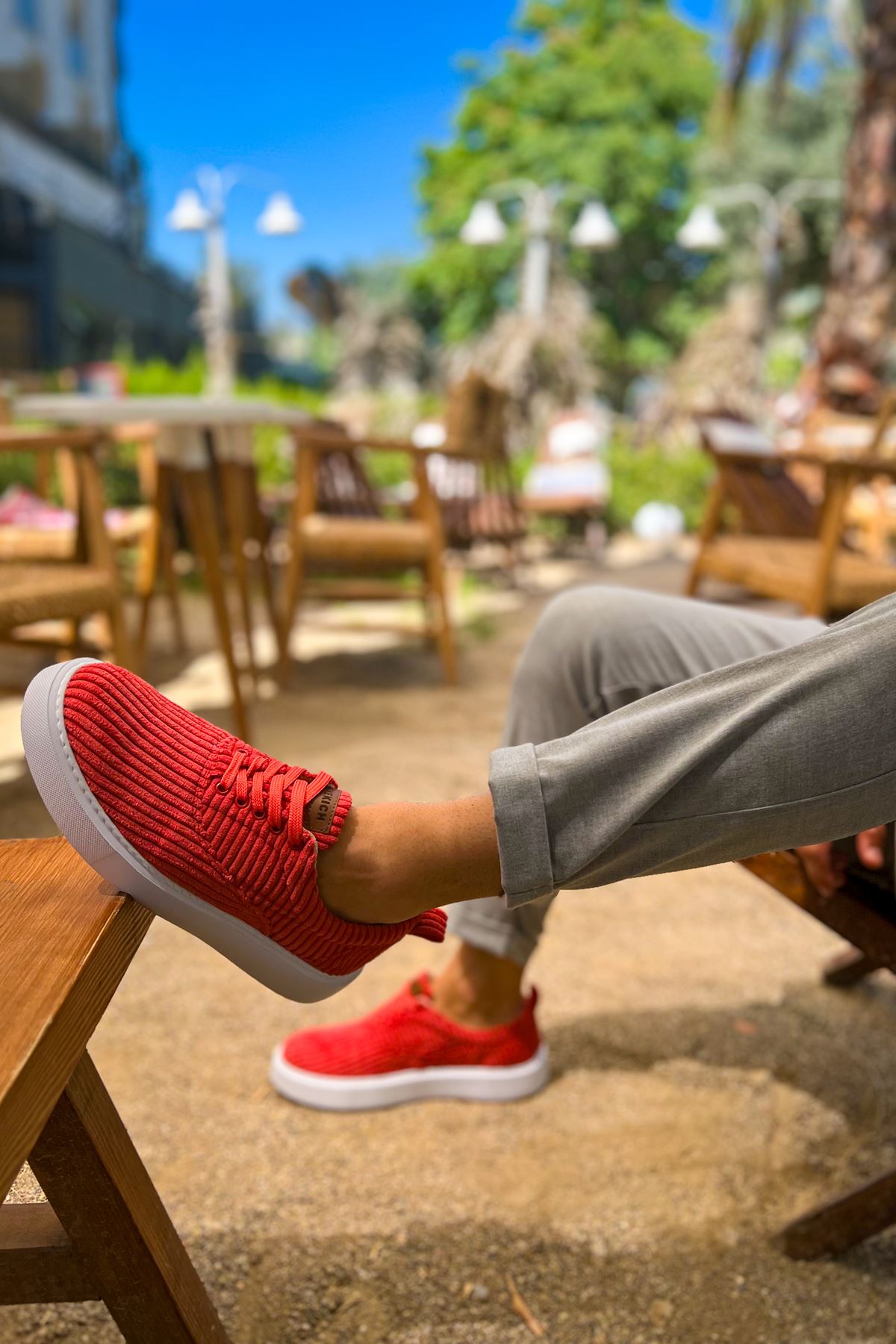 ch173-kbt-velluto-erkek-ayak-24814_3 CH173 - KBT Velluto Erkek Ayakkabı KIRMIZI - Görsel 3