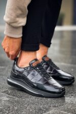 CH179 - RST Sporty Runner Erkek Ayakkabı SIYAH - Görsel 3