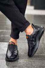 CH179 - RST Sporty Runner Erkek Ayakkabı SIYAH - Görsel 4