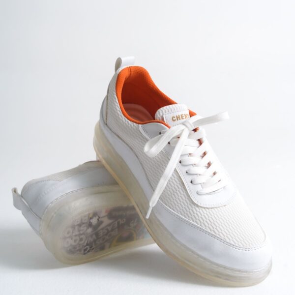 CH181 - RRT İpekyol  Erkek Ayakkabı BEYAZ - TURUNCU