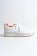 CH181 - RRT İpekyol  Erkek Ayakkabı BEYAZ - TURUNCU - Görsel 4