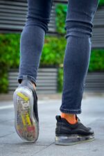 CH181 - RRT İpekyol  Erkek Ayakkabı SIYAH - TURUNCU - Görsel 4