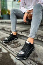 CH183 - CST Jet Setter Mirror  Erkek Ayakkabı SIYAH/GUMUS - Görsel 3