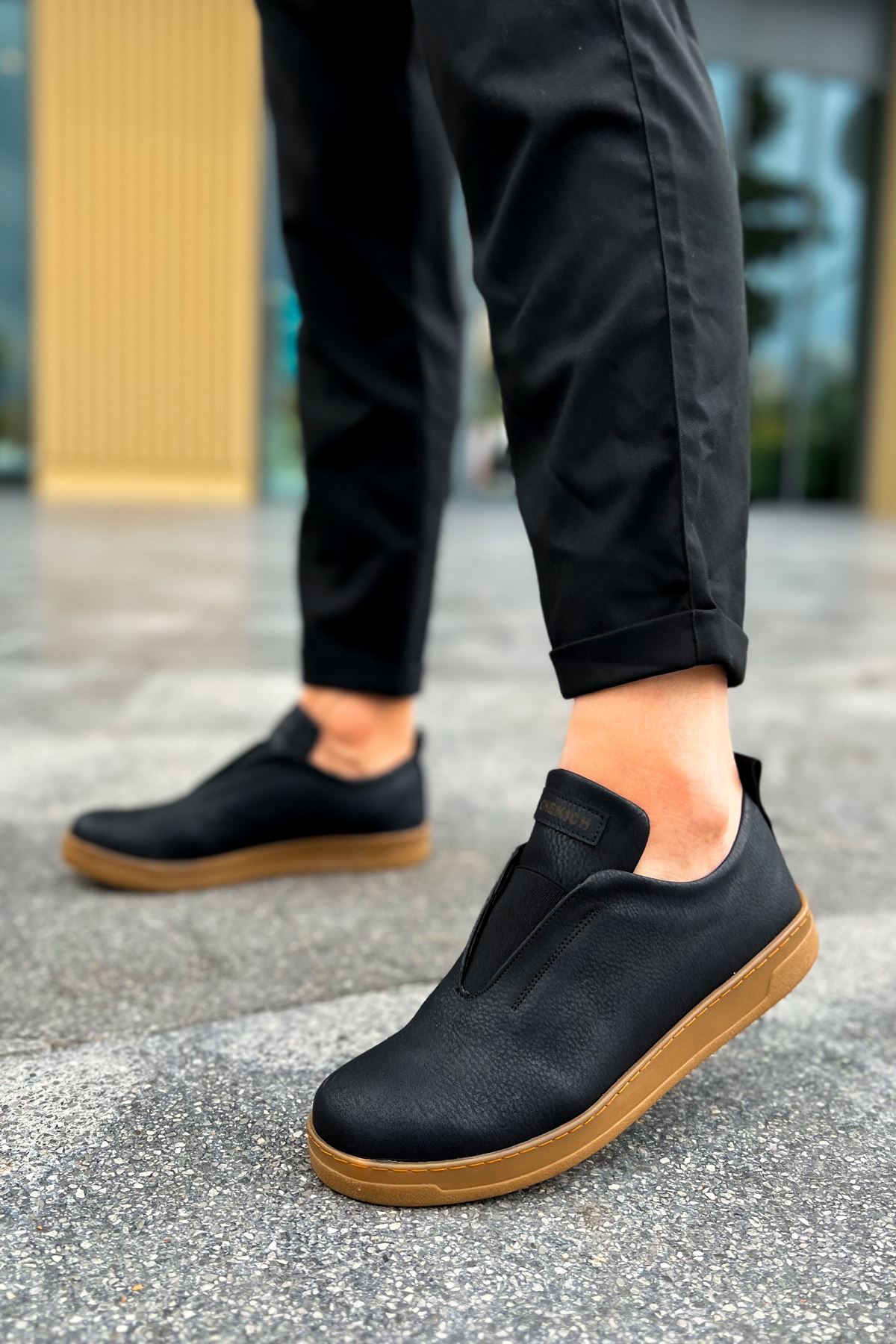 ch195-ckt-rigidus-erkek-ayak-24890_2 CH195 - CKT Rigidus Erkek Ayakkabı SIYAH - Görsel 2