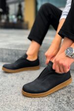 CH195 - CKT Rigidus Erkek Ayakkabı SIYAH - Görsel 4