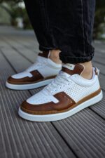 CH201 - CBT Hercules Erkek Ayakkabı TABA/BEYAZ