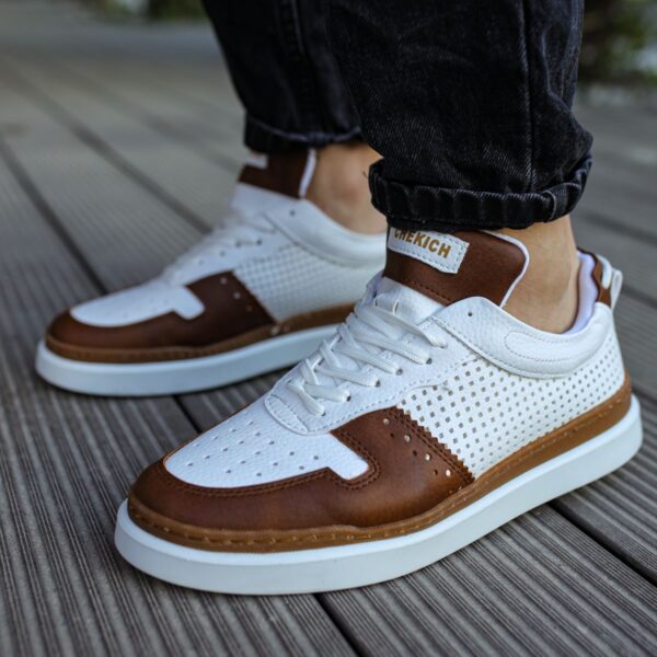 CH201 - CBT Hercules Erkek Ayakkabı TABA/BEYAZ