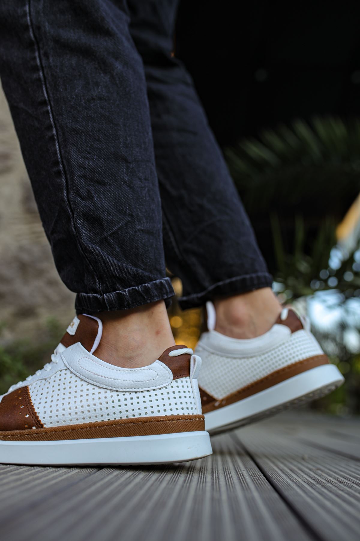 ch201-cbt-hercules-erkek-aya-24896_2 CH201 - CBT Hercules Erkek Ayakkabı TABA/BEYAZ - Görsel 2