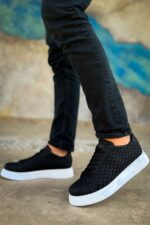 CH203 - OBT Maglieria Erkek Ayakkabı SIYAH - Görsel 4