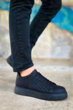 CH203 - OST Maglieria Erkek Ayakkabı SIYAH - Görsel 3