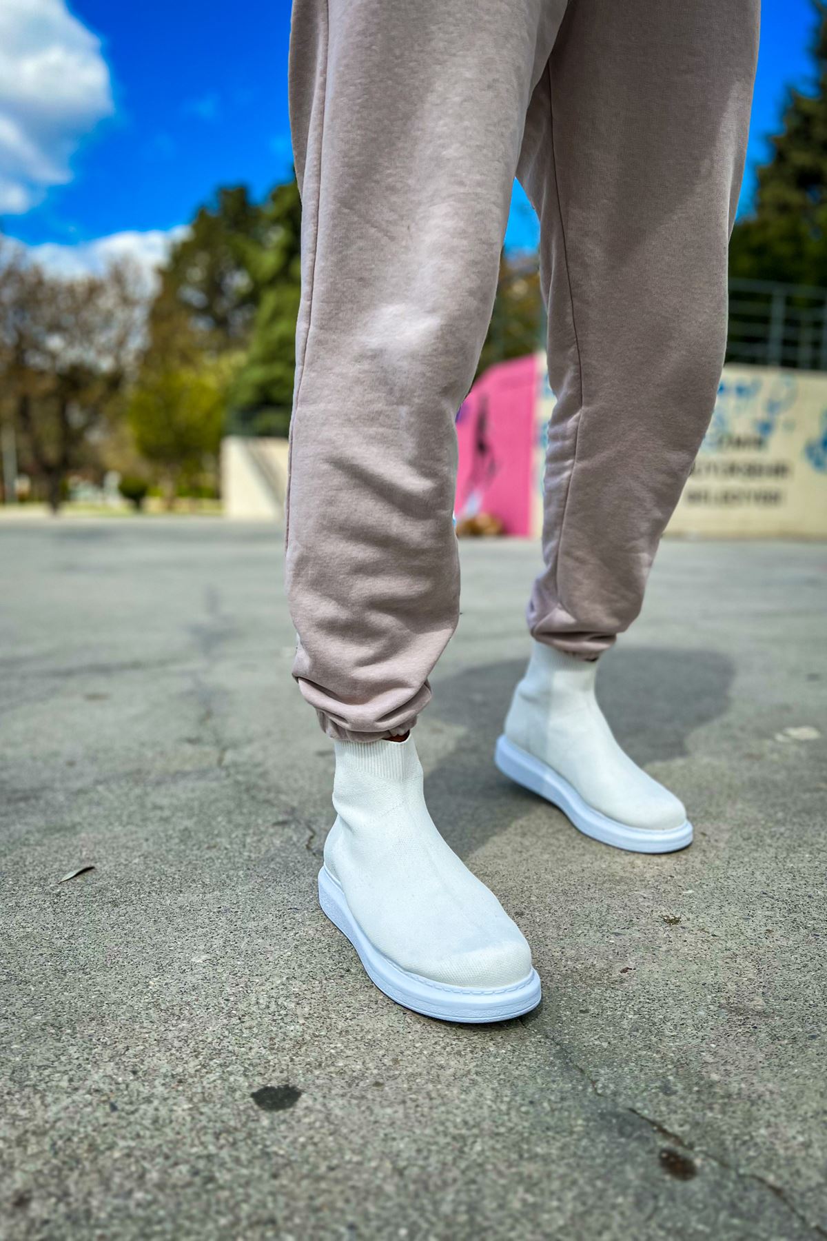 ch207-trt-maglieria-t-erkek-24902_2 CH207 - TRT Maglieria-T Erkek Ayakkabı BEYAZ - Görsel 2