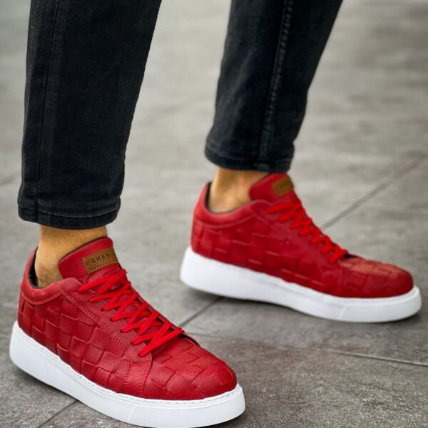 CH209 - OBT Vimini Erkek Ayakkabı KIRMIZI