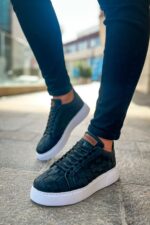 CH209 - OBT Vimini Erkek Ayakkabı SIYAH - Görsel 2