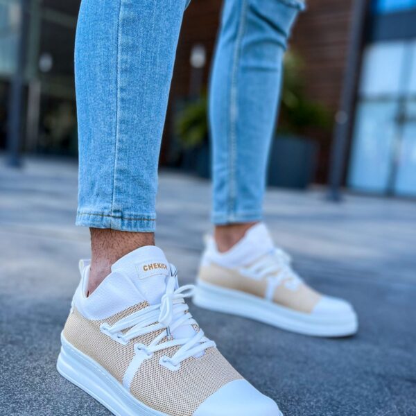 CH219 - CBT Laser Erkek Ayakkabı BEYAZ