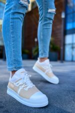 CH219 - CBT Laser Erkek Ayakkabı BEYAZ - Görsel 2