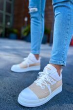 CH219 - CBT Laser Erkek Ayakkabı BEYAZ - Görsel 3