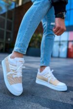 CH219 - CBT Laser Erkek Ayakkabı BEYAZ - Görsel 5