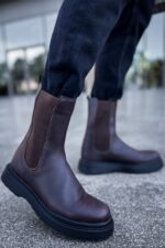 CH223 - CST Alaska Erkek Bot KAHVE - Görsel 3