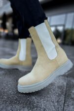 CH223 - SRT Alaska Süet Erkek Bot KUM - Görsel 3