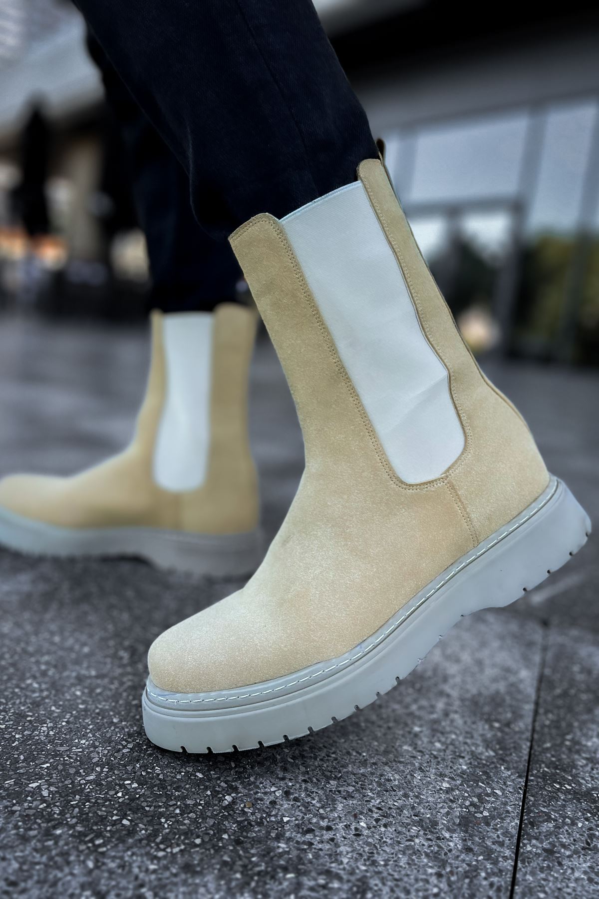 ch223-srt-alaska-suet-erkek-24931_3 CH223 - SRT Alaska Süet Erkek Bot KUM - Görsel 3