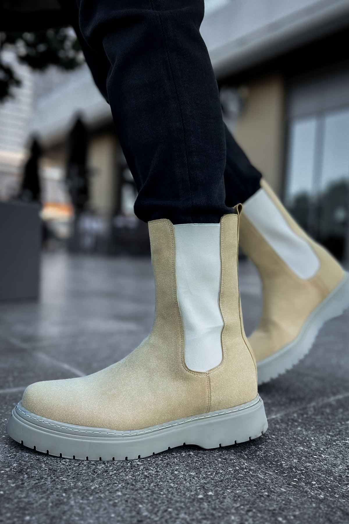 ch223-srt-alaska-suet-erkek-24931_4 CH223 - SRT Alaska Süet Erkek Bot KUM - Görsel 4