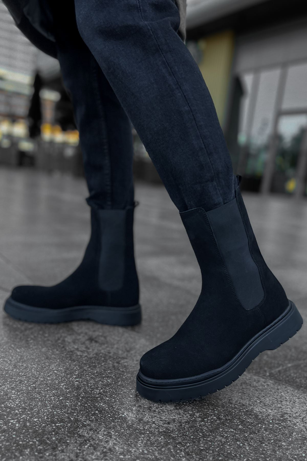 ch223-srt-alaska-suet-erkek-24932_2 CH223 - SRT Alaska Süet Erkek Bot SIYAH - Görsel 2